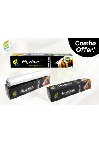 HYZINZS ALUMINIUM FOIL 25 METRE  PACK OF 3